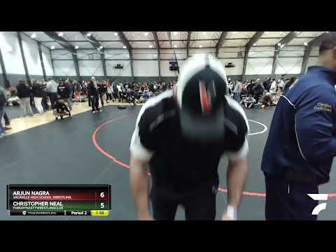 170 Lbs Champ. Round 2 - Arjun Nagra, Vacaville High School Wrestling Vs Christopher Neal, FordDyn