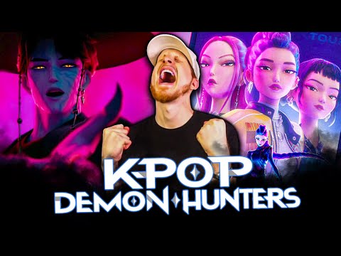 FINALLY reacting to *KPOP DEMON HUNTERS* !!!