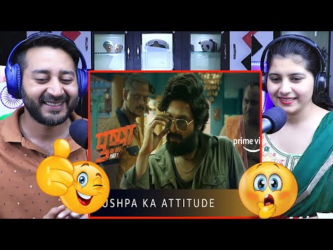 Pushpa Ka Attitude and Swag | @AlluArjun Fight Scene | Filmy Reaction
