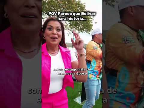 Yulisbeth García, "La Tata", candidata a la Gobernación del estado Bolívar