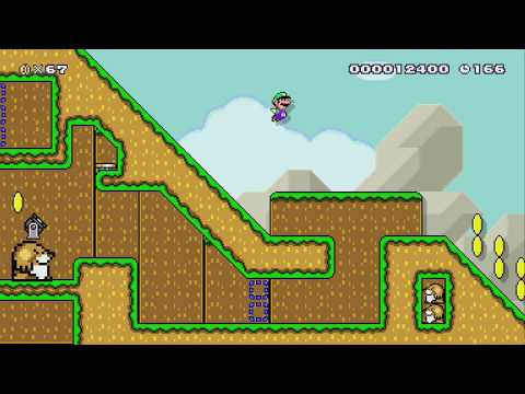 Monty's Molehill by Coops789 - Super Mario Maker 2 - No Commentary 1bu