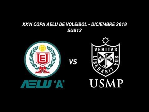 (2018-12-26) COPA AELU DE VOLEY Diciembre 2018 (SUB12) - AELU 'A' vs U.S.M.P. (por puestos)