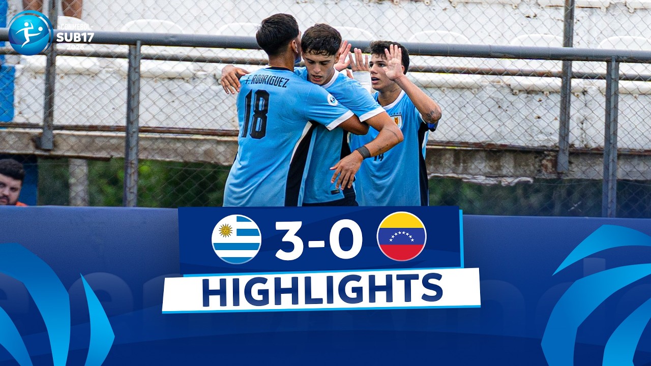 Uruguay U17 vs Venezuela U17 Highlights