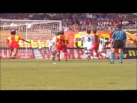 Serie A 2001-2002, day 01 Lecce - Parma 1-1 (Chevanton, Di Vaio)