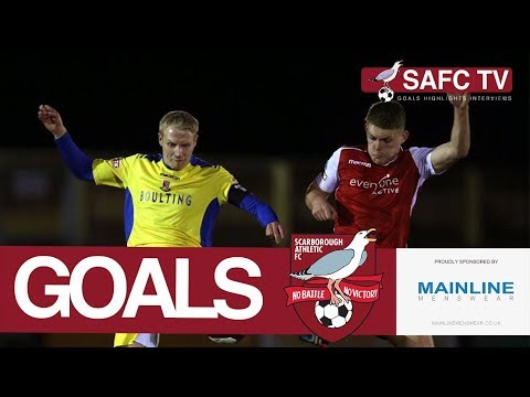 Goals: Scarborough Athletic v Droylsden - 27/03/2018