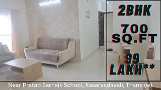 2 BHK Flat for Sale in Kasar Vadavali, Thane