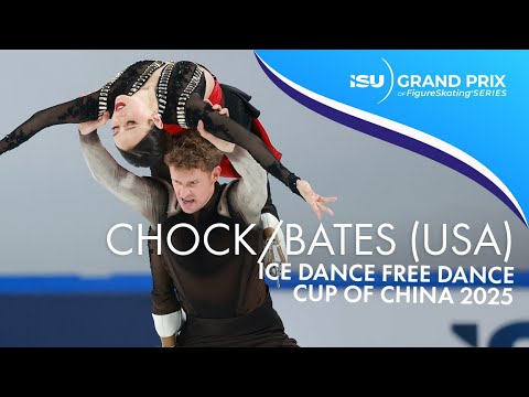 Madison CHOCK / Evan BATES | Ice Dance Free Dance | Cup of China 2025 | #GPFigure