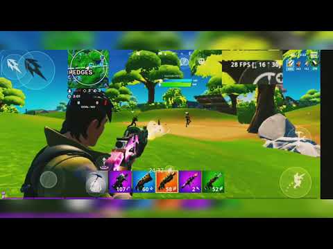 🤔Fortnite GAME PLAY IN POCO X3 8 -REM 128GB || WITH FPS || LOW AND SETTINGS🔥