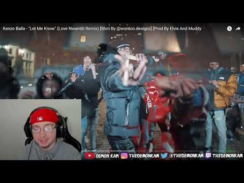 Demon Kam Reacts to Kenzo Balla - "Let Me Know" (Love Nwantiti Remix) [Shot By @wonton.designz]