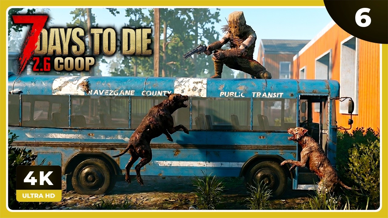 7D2D #6 | CUIDADO CON LOS PERROS | 7 DAYS TO DIE Gameplay Español