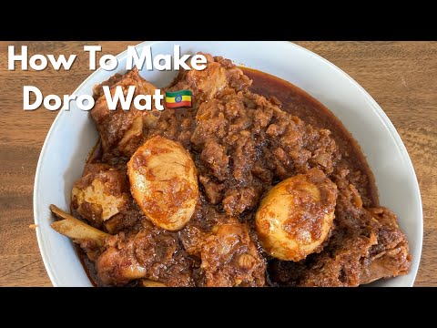 DORO WAT RECIPE | THE MOST FLAVORFUL ETHIOPIAN STEW YOU'LL EVER MAKE