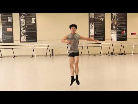 Don Quixote rehearsal with Principal dancer Jun Masuda