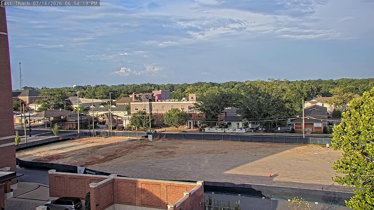 Live webcam view of East Thach Hall Construction Cam