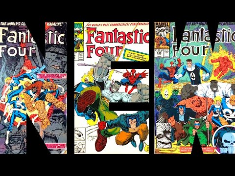 The Sacred Trilogy! No, Not Star Wars. We're Talkin' The Art Adams/ Walt Simonson New Fantastic Four