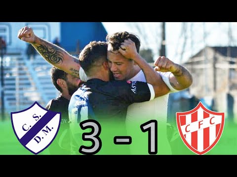 Primera C : DEPORTIVO MERLO 3 - 1 CAÑUELAS | (Los Goles)