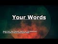 Your Words - Third Day (feat. Harvest) - Lyrics