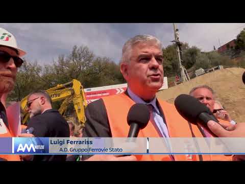 Taormina, inaugurato cantiere del raddoppio ferroviario fino a Fiumefreddo