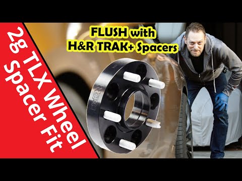 2021+ TLX Wheel Spacer Fitment, 20mm & 27mm H&R TRAK+
