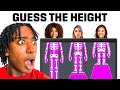 Match The Height To The Person Girls Edition
