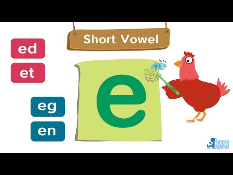 Short Vowel - e | Phonics Rhyming Words - ed et eg en | 2 Phonics Readers |Go Phonics 1C U27