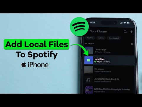 How To Add Local Files To Spotify On iPhone?