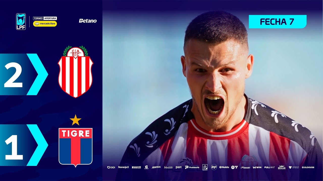 Barracas Central vs Tigre Highlights