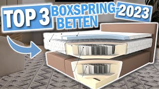 Die besten BOXSPRING BETTEN 2024 | Top 3 Boxspringbetten Vergleich