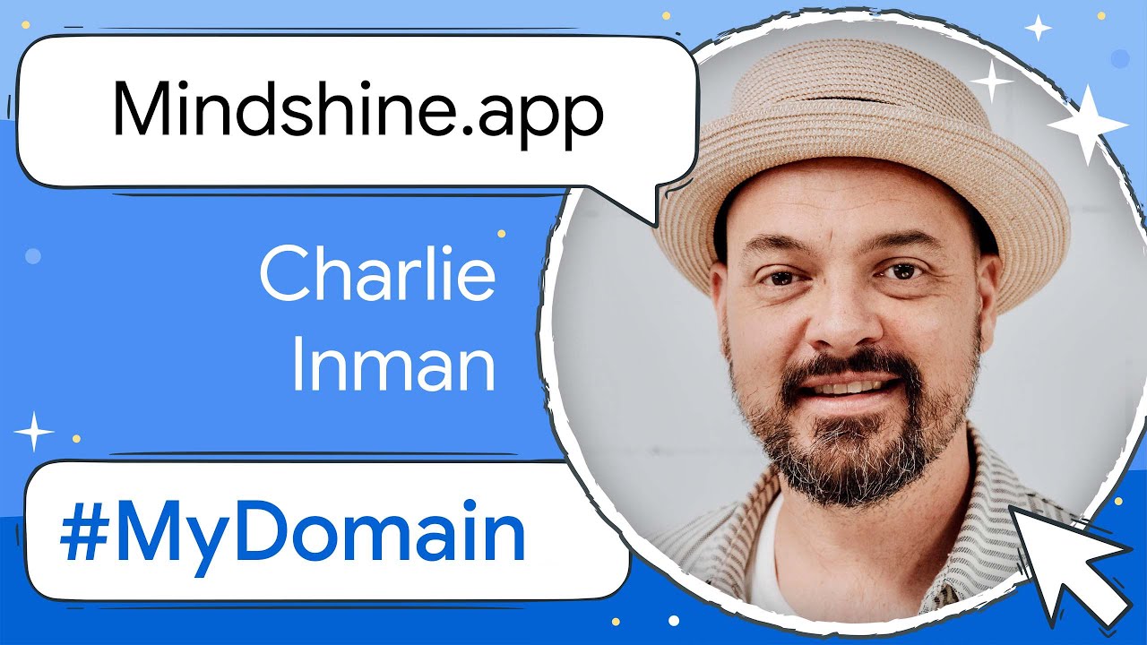 Video of Charlie Inman, Creative Director at Mindshine, sharing how their .app domain helped the company gain international appeal and discussing the importance of being authentic to your audience.
