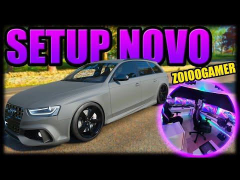 JOGANDO no NOVO SETUP GAMER 2021 DO ZOIOOGAMER - Forza Horizon 4