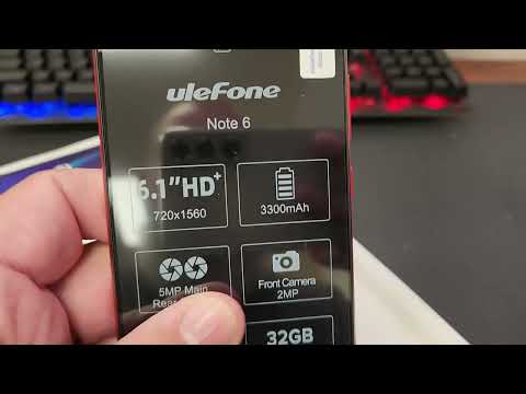 ULEFONE NOTE 6 Unboxing Video – in Stock at www.welectronics.com