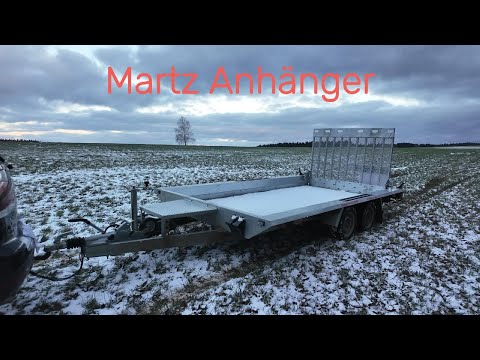 Vorstellung Martz Baumschinenanhänger