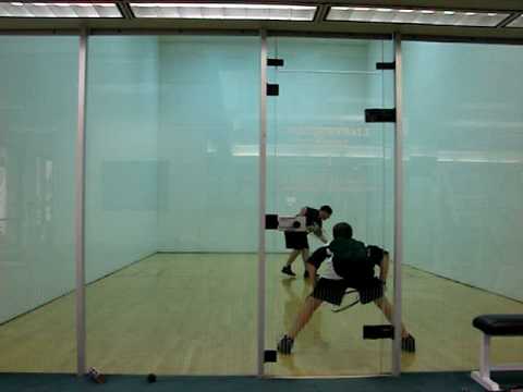 Racquetball - The Drive Serve Weak Return