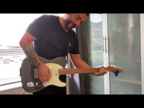 Harley Benton TE-62 paired with Vox AV15 amp on the Crunch 2 channel, gain on half