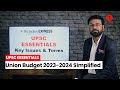 UPSC ESSENTIALS Union Budget 2023 2024 Simplified Part 1 Manas Srivastava