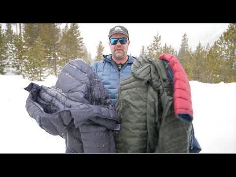 Arcteryx Cerium vs Patagonia Down Sweater vs Mountain Hardwear Ghost Whisperer vs Outdoor Vitals