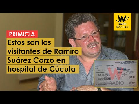 Estos son los visitantes de Ramiro Suárez Corzo en hospital de Cúcuta