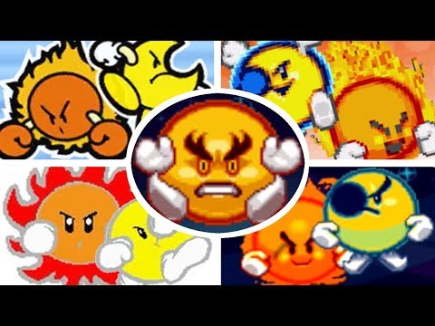All Mr. Shine and Mr. Bright Battles & Appearances in Kirby Games (1993-2016)