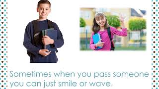 Using Greetings -  A Social Script gameplay video by hvizz, 1:28 duration