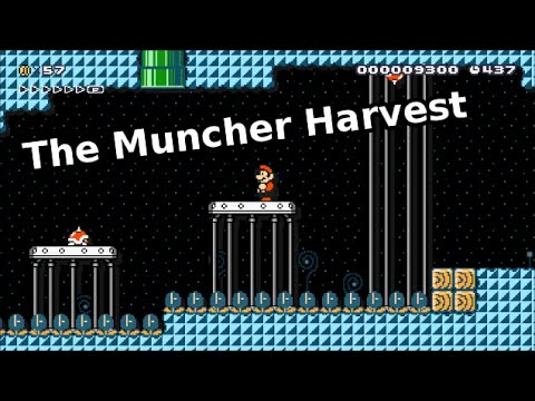 The Muncher Harvest - Super Mario Maker