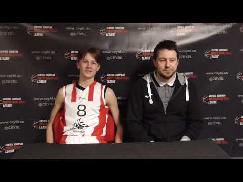 CEYBL U19 - Press conference, 4.4.2023, BK VIVIDBOOKS Pardubice - Sokol Pražský