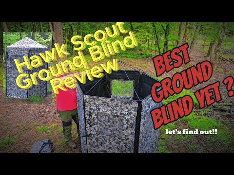 Ground Blind Game Changer? Hawk Down and Out Scout Panel Blind Deep Dive Review