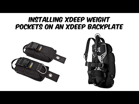 Installing XDeep Weight Pockets on an XDEEP Backplate