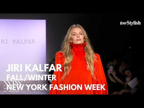 JIRI KALFAR | Fall Winter |  New York Fashion Week NYFW | tooStylish Fashion Show Runway Review [4K]