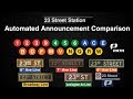 ᴴᴰ Rare NYC Subway Announcements 23 Street Station Announcement Comparison 1993 To 2019