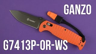 Ganzo G7413P-OR-WS - відео 1