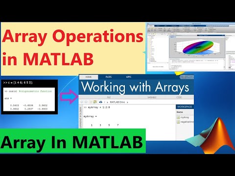 Array Operations In Matlab