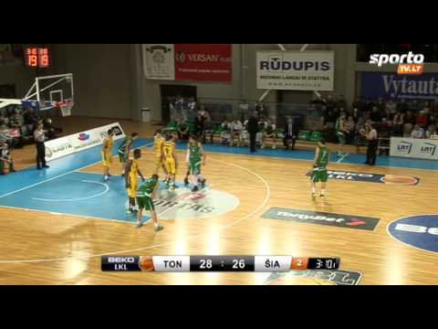 SportoTV.lt: LKL „TonyBet" - „Šiauliai" 2014-01-26