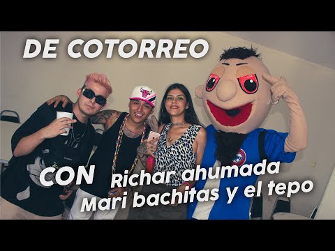 BIRTHDAY OF @RichardAhumada, MEMBER OF @elcarteldesantatv / WITH MARIE BACHITAS / PIÑATA