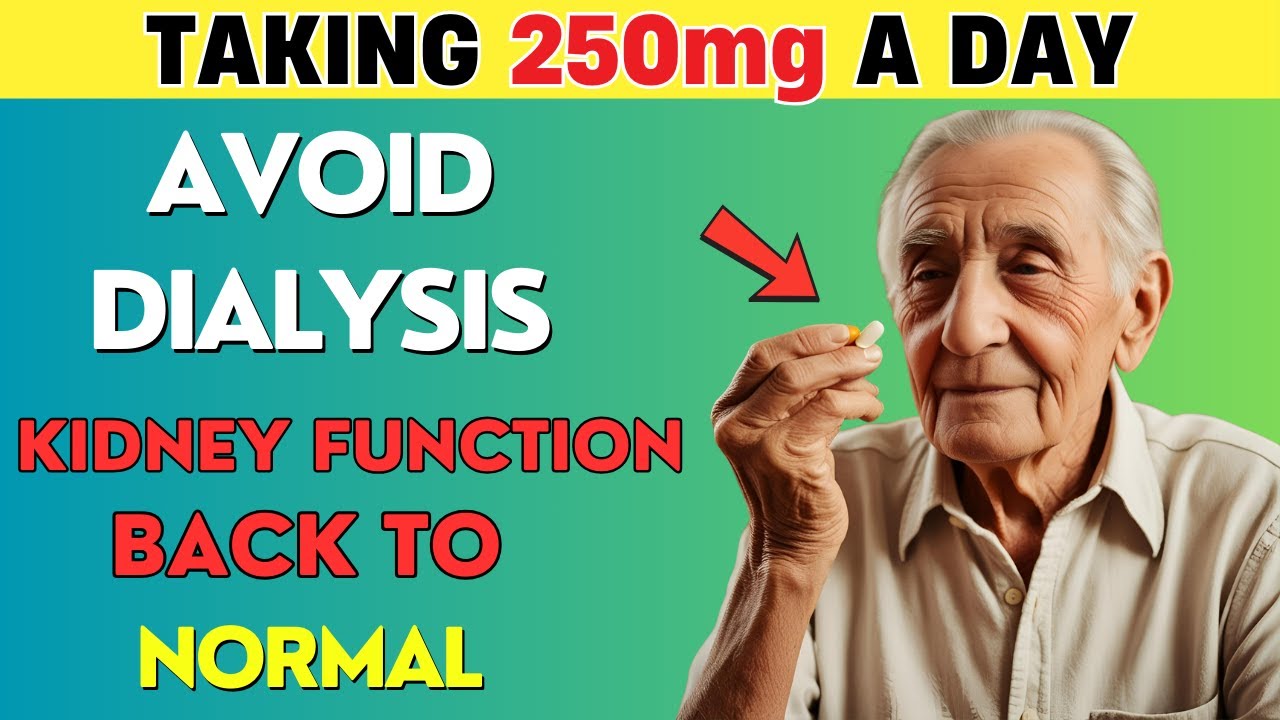 The Doctor Said Dialysis Was Inevitable – But 250mg a Day Changed Everything!| PureNutrition