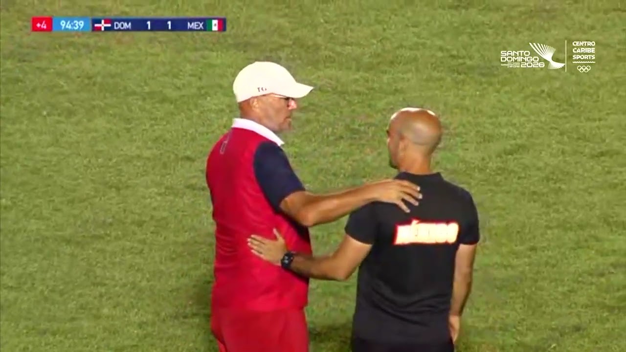 EMPATE entre MÉXICO y REPÚBLICA DOMINICANA en los JUEGOS CENTROAMERICANOS